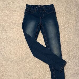 Girls Blue jeggings sz 7-8